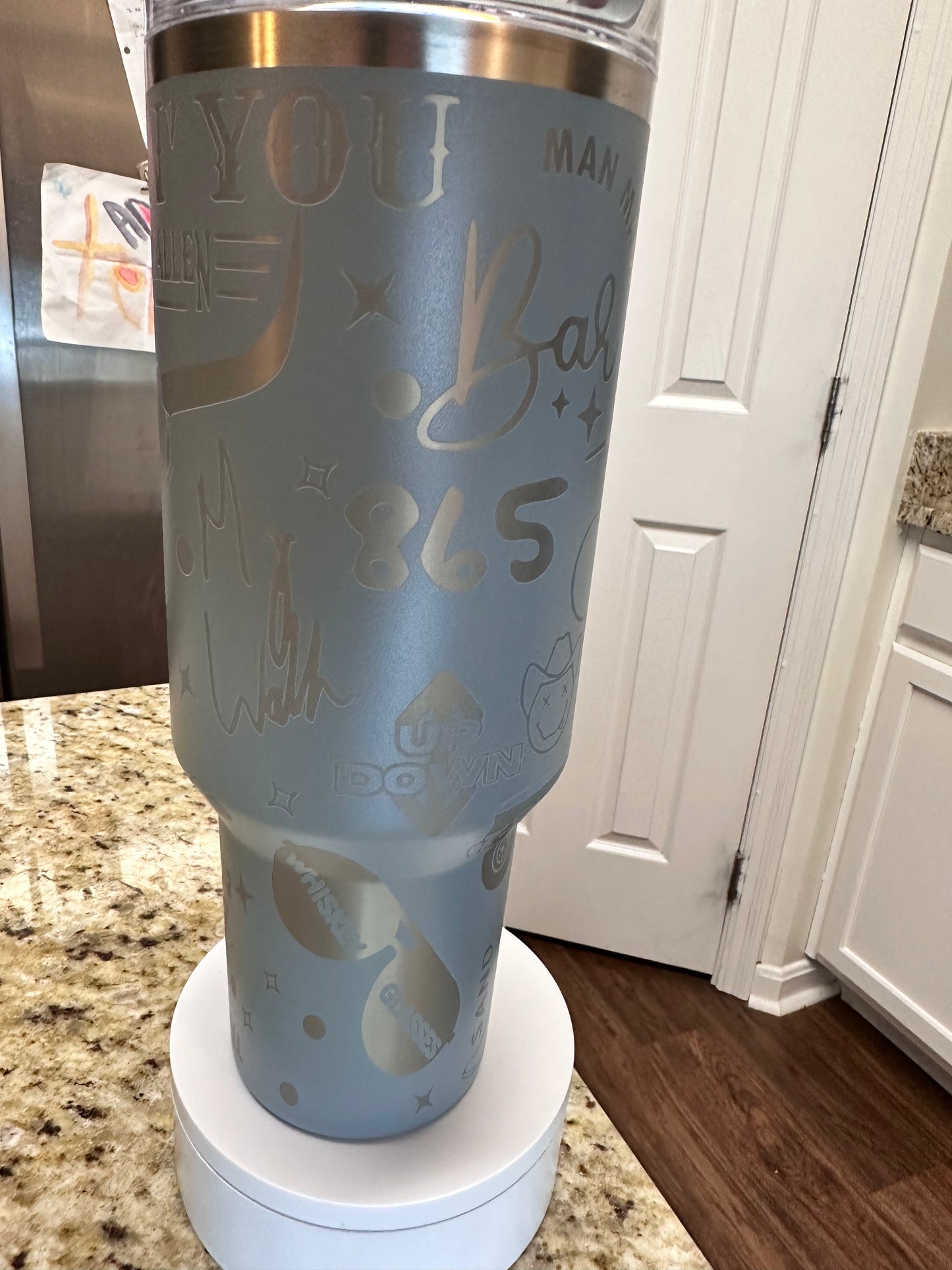 Last night we let the liquor talk