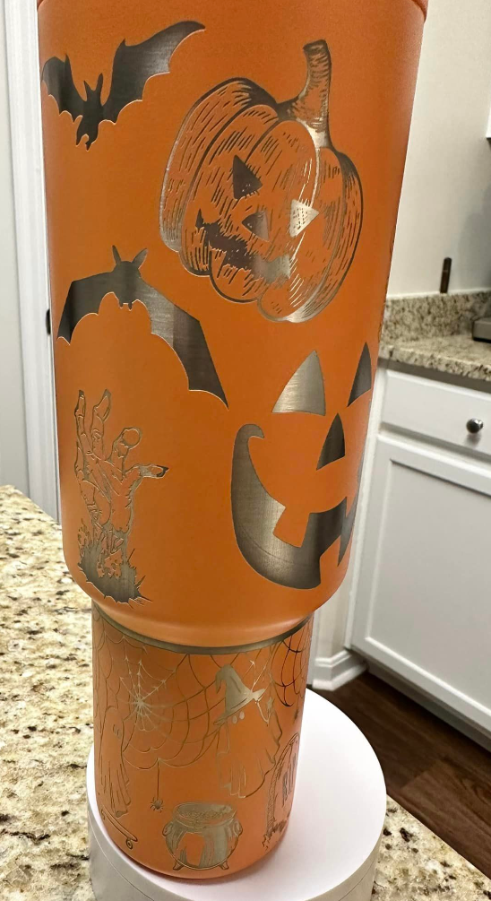 Pumpkin & Bats Wrap