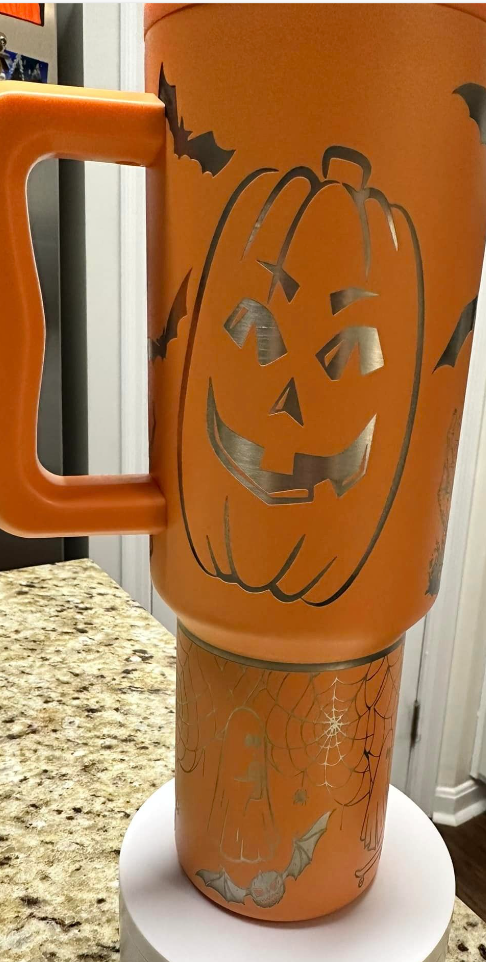 Pumpkin & Bats Wrap