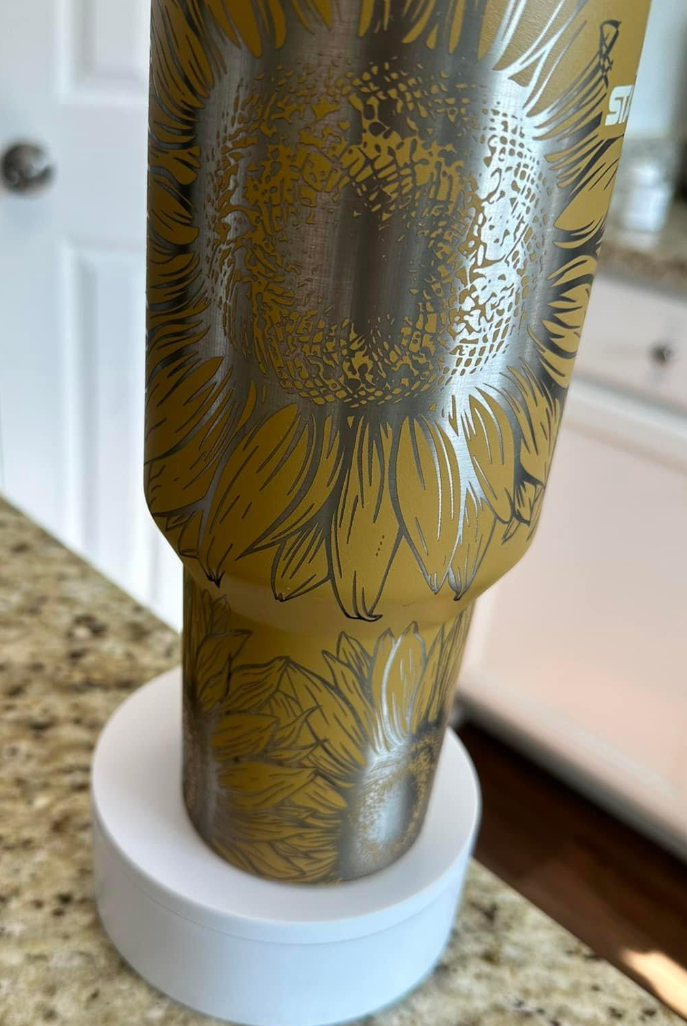 Sunflower Engraved Wrap